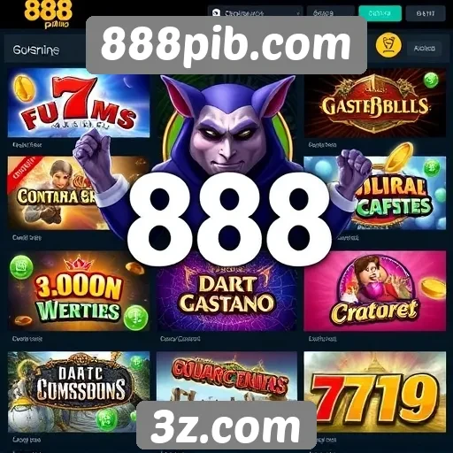 888pib.com oferece diversas opções de jogos online