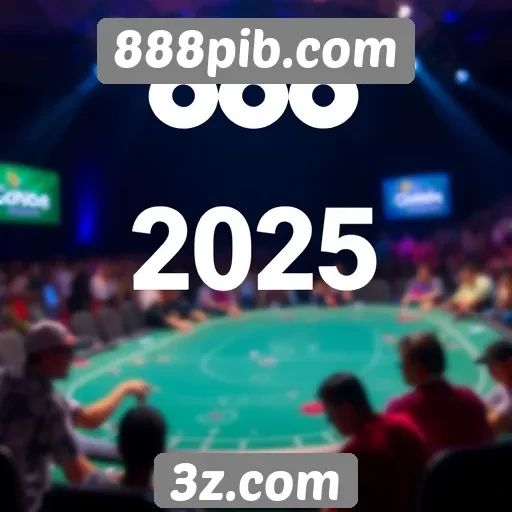 Participação de 888pib em eventos de jogos em 2025