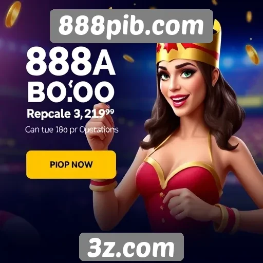Bonus de boas-vindas do 888pib.com em destaque